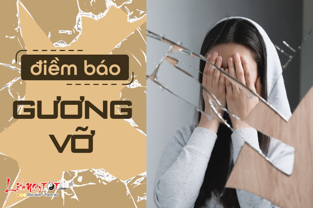 điềm thấy gương tự nứt đánh con gì - Hình 1