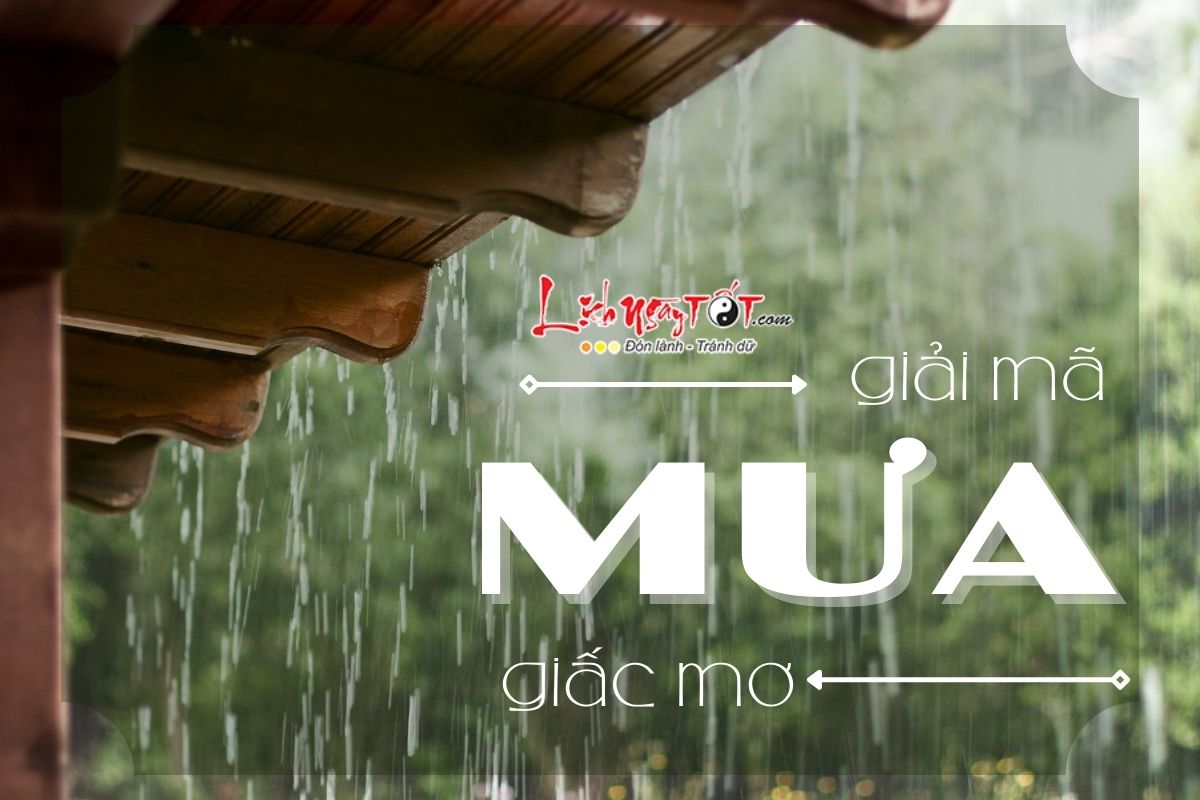 điềm thấy mưa bất thường trong nhà đánh con gì - Hình 4
