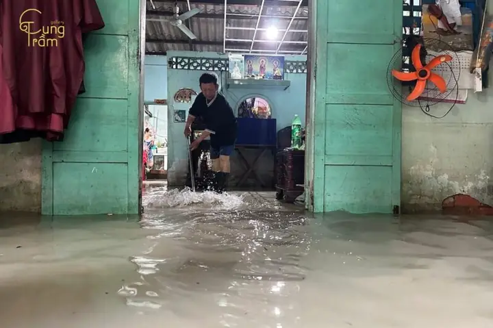 điềm thấy nước tràn vào nhà đánh con gì - Hình 3