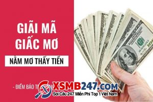điềm thấy tiền bay vào nhà đánh con gì