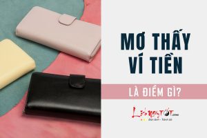 điềm thấy ví tiền bị mở đánh con gì