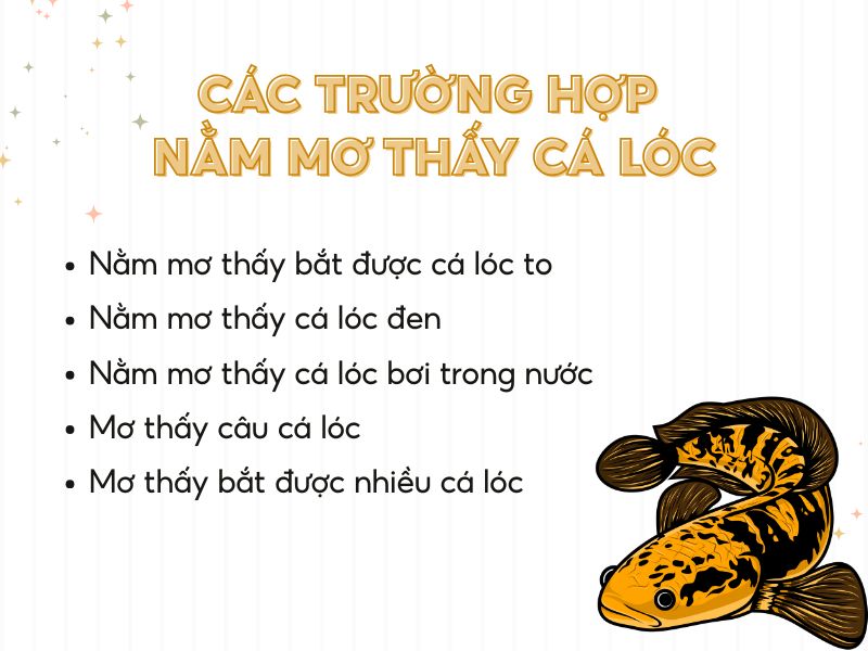mơ thấy cá lóc đánh con gì - Hình 1
