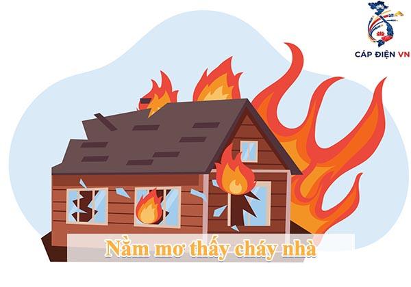 mơ thấy cháy nhà đánh con gì - Hình 2