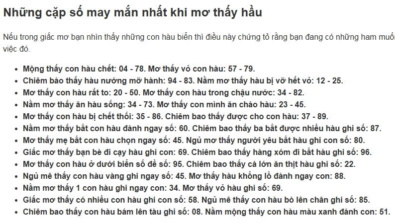 mơ thấy hàu biển đánh con gì - Hình 1