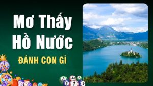 mơ thấy hồ nước đánh con gì