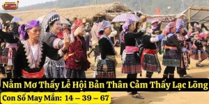mơ thấy lễ hội đánh con gì