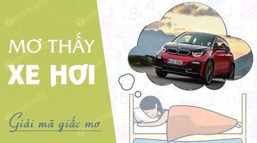 mơ thấy ô tô đánh con gì - Hình 3