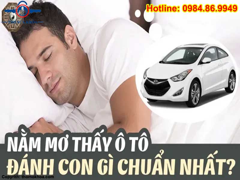 mơ thấy ô tô đánh con gì - Hình 1