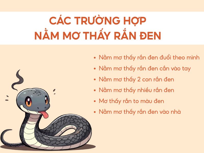 mơ thấy rắn đen đánh con gì - Hình 4