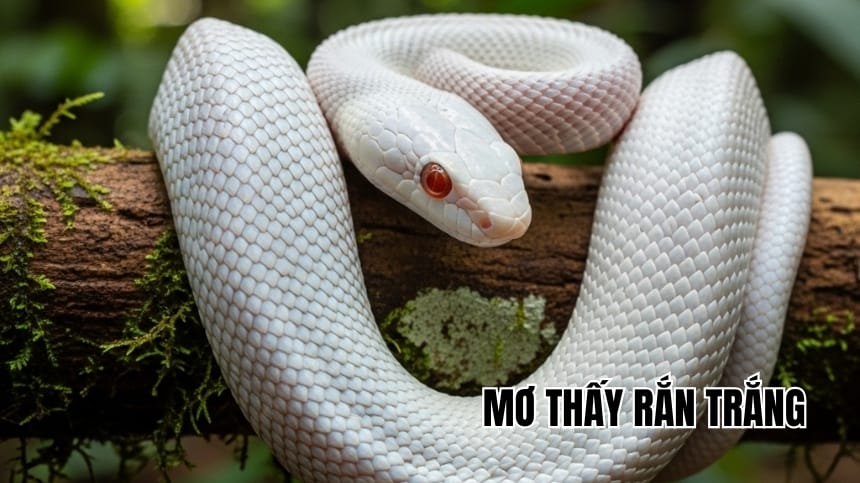 mơ thấy rắn trắng đánh con gì - Hình 2