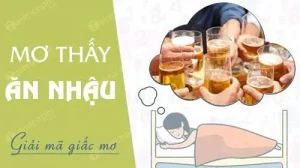 mơ thấy uống bia đánh con gì