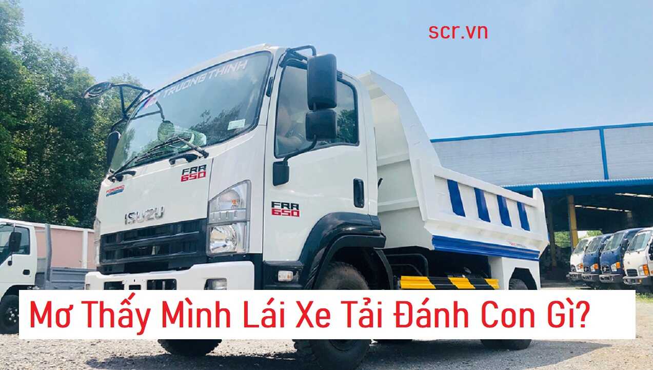 mơ thấy xe tải đánh con gì - Hình 4