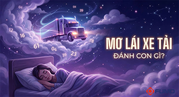 mơ thấy xe tải đánh con gì - Hình 1